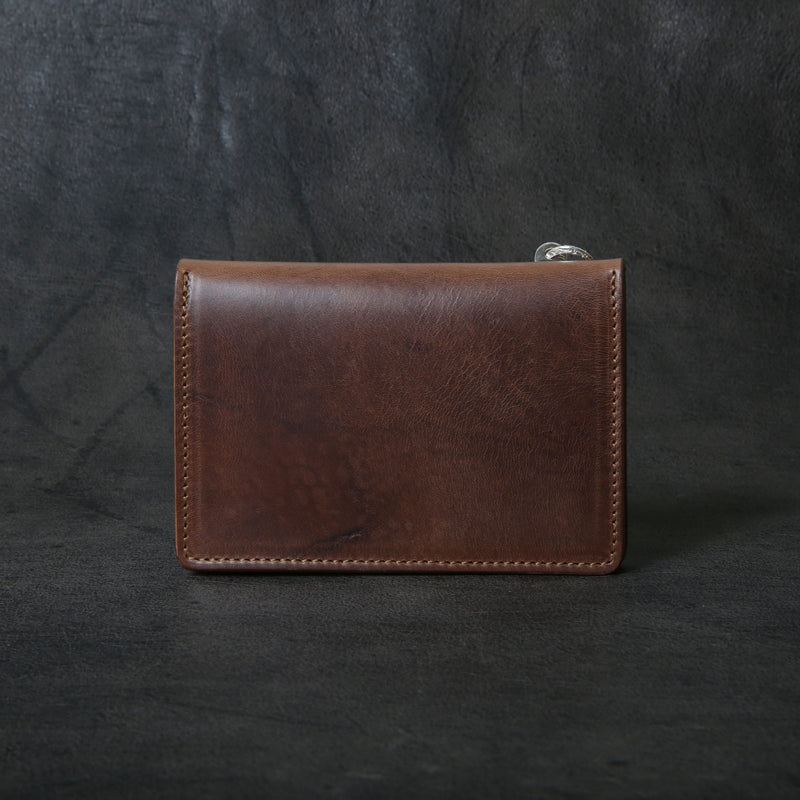 【2025 MOTOR SPECIAL】RW8 ホースバットクロムエクセル ≪NATURAL≫ トラッカーズミドルウォレット