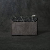 【2025 MOTOR SPECIAL】RW8 墨染めエレファント × マットバケッタ ≪SUMI≫ トラッカーズミドルウォレット