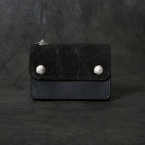 【2025 MOTOR SPECIAL】RW8 エレファント × マットバケッタ ≪BLACK≫ トラッカーズミドルウォレット