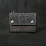 【2025 MOTOR SPECIAL】RW8 エレファント × マットバケッタ ≪GRAY≫ トラッカーズミドルウォレット