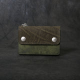 【2025 MOTOR SPECIAL】RW8 エレファント × マットバケッタ ≪GREEN≫ トラッカーズミドルウォレット