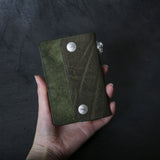 【2025 MOTOR SPECIAL】RW8 エレファント × マットバケッタ ≪GREEN≫ トラッカーズミドルウォレット