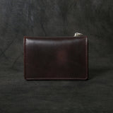 【2025 MOTOR SPECIAL】RW8 ハンドダイ・イタリアンホースバット ≪BROWN≫ トラッカーズミドルウォレット