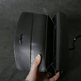 【2025 MOTOR SPECIAL】HLW2 ハンドダイ・クロコ ≪BLACK≫ "HIDEO MOTOIKE" ロングウォレット