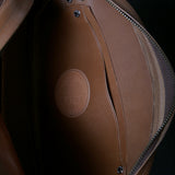 【2025 MOTOR SPECIAL】HBAG1 ハンドダイ・ヌメクロコ ≪BROWN≫ "HIDEO MOTOIKE" ボディバッグ