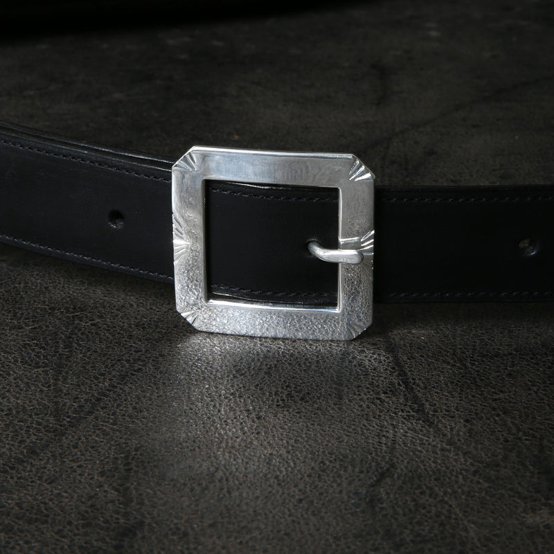 【2025 MOTOR SPECIAL】HBAG1 ハンドダイ・ヌメクロコ ≪BLACK≫ "HIDEO MOTOIKE" ボディバッグ