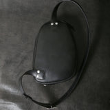 【2025 MOTOR SPECIAL】HBAG1 ハンドダイ・ヌメクロコ ≪BLACK≫ "HIDEO MOTOIKE" ボディバッグ