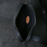 【2025 MOTOR SPECIAL】HBAG1 ハンドダイ・ヌメクロコ ≪BLACK≫ "HIDEO MOTOIKE" ボディバッグ