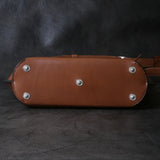 【2025 MOTOR SPECIAL】HBAG2 ハンドダイ・ヌメクロコ ≪BROWN≫ "HIDEO MOTOIKE" ショルダーバッグ