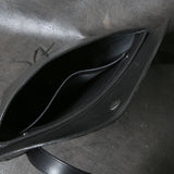 【2025 MOTOR SPECIAL】HBAG2 ハンドダイ・ヌメクロコ ≪BLACK≫ "HIDEO MOTOIKE" ショルダーバッグ