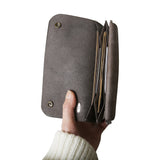 【2026 NEW COLLECTION】 RLW3R ≪GRAY≫ "MOTOR NEW VINTAGE" TRACKER'S WALLET イタリアンバケッタトラッカーズロングウォレット