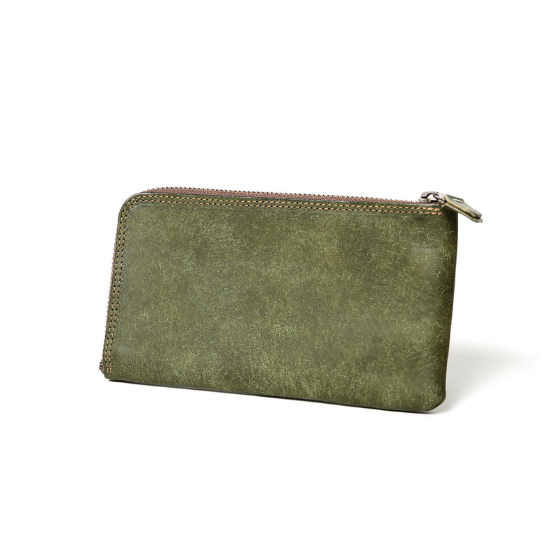 FW5R ≪GREEN≫ L ZIP LONG WALLET / Lジップロングウォレット