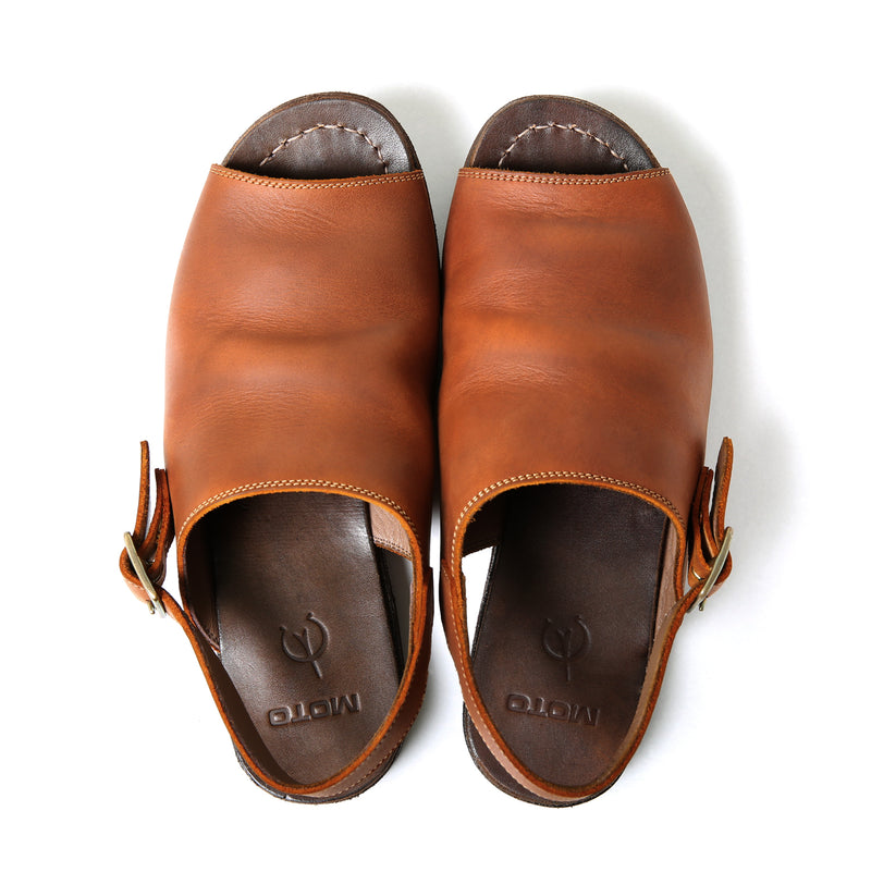 【2024SS COLLECTION】MOTO #16384 HORWEEN LATIGO BACK STRAP SANDAL  ホーウィンラティーゴ  バックストラップサンダル