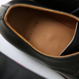 【2024SS COLLECTION】MOTO #2151 ITALIAN CORDOVAN PLAIN TOE SHOES BLACK イタリアンコードバン プレーントゥシューズ ブラック