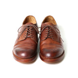 【2024SS COLLECTION】MOTO #2151 ITALIAN CORDOVAN PLAIN TOE SHOES LIGHT BROWN イタリアンコードバン プレーントゥシューズ ライトブラウン