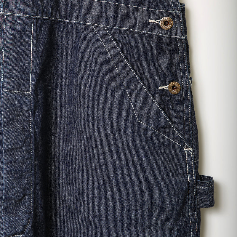 【2024SS COLLECTION】"MOTOR NEW VINTAGE"  11oz. DENIM OVERALL  デニムオーバーオール