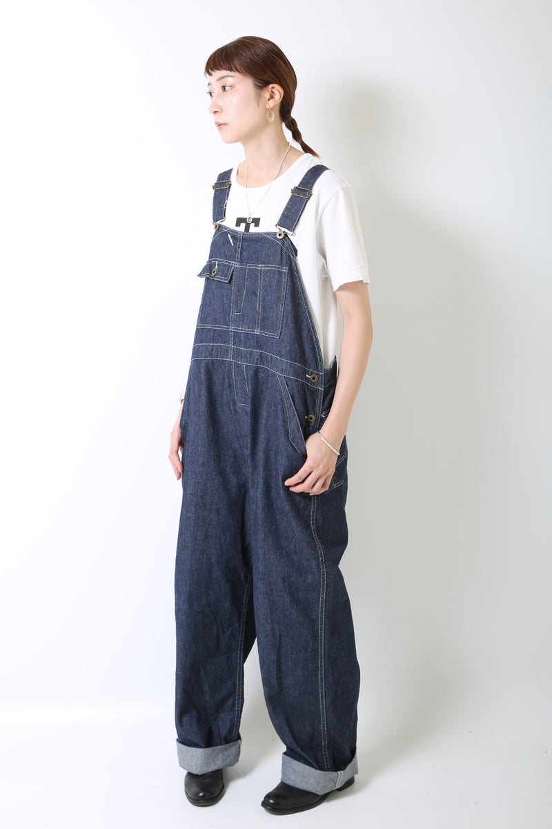 【2024SS COLLECTION】"MOTOR NEW VINTAGE"  11oz. DENIM OVERALL  デニムオーバーオール