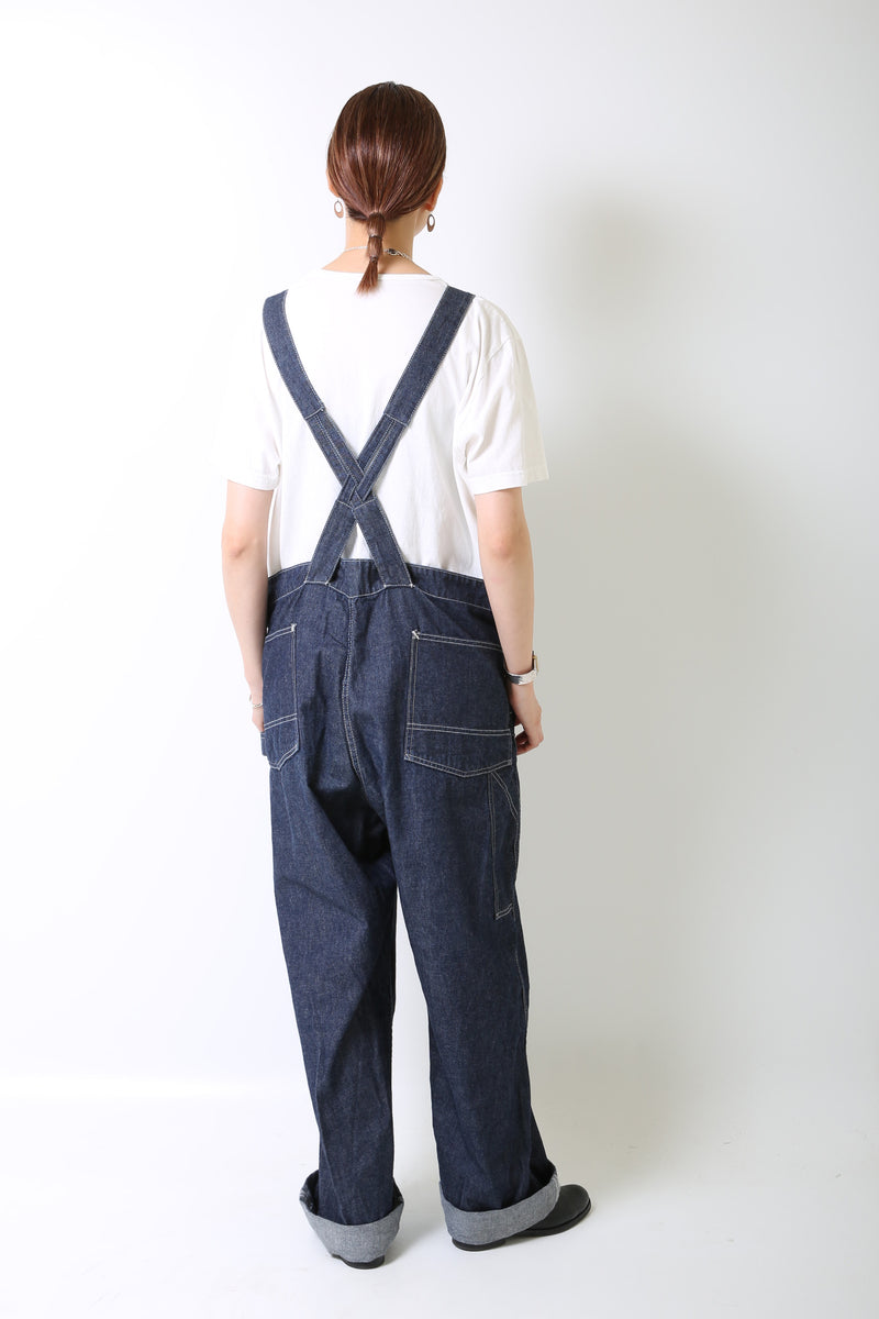 【2024SS COLLECTION】"MOTOR NEW VINTAGE"  11oz. DENIM OVERALL  デニムオーバーオール