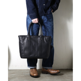 【2026 NEW COLLECTION】BAG62 ≪BLACK≫ OILED COW LEATHER ZIP TOTE BAG  オイルドカウレザージップトートバッグ