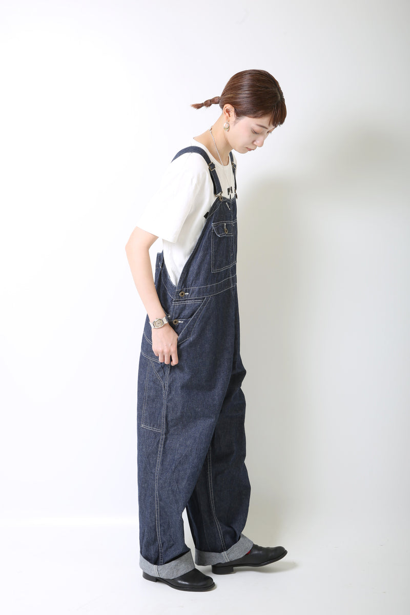 【2024SS COLLECTION】"MOTOR NEW VINTAGE"  11oz. DENIM OVERALL  デニムオーバーオール