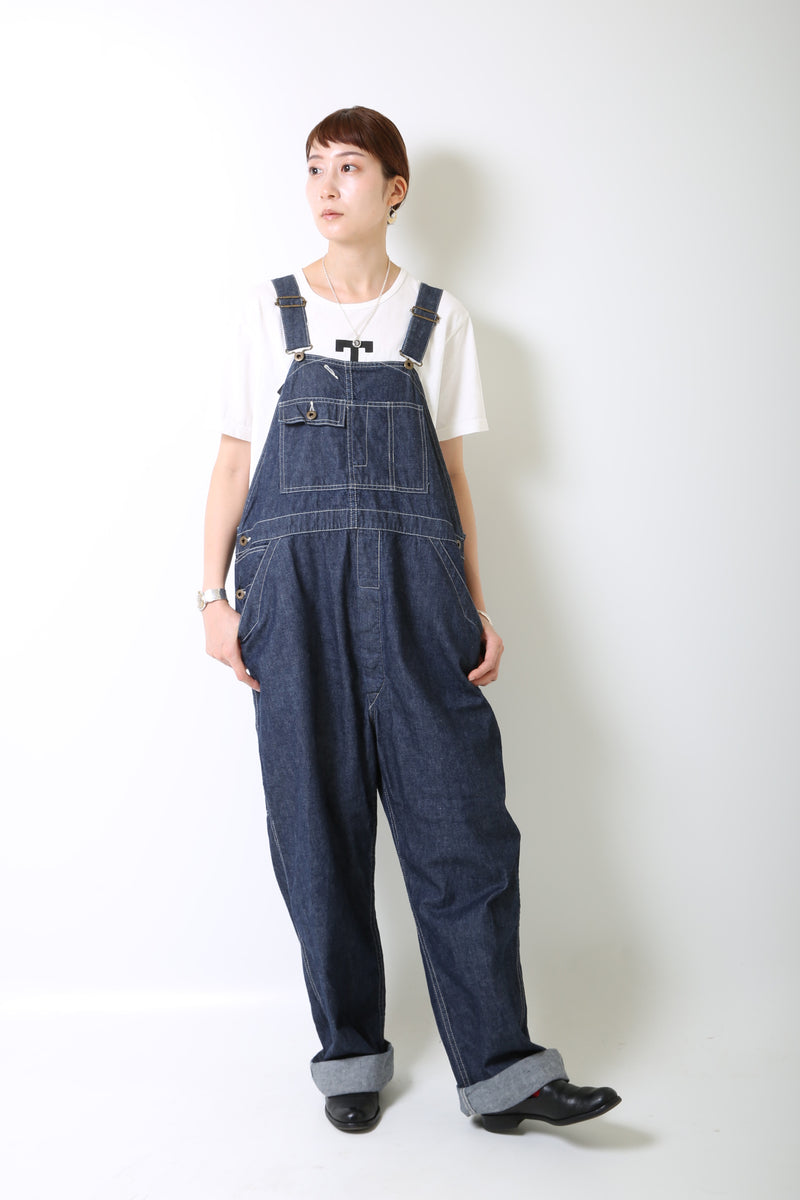 【2024SS COLLECTION】"MOTOR NEW VINTAGE"  11oz. DENIM OVERALL  デニムオーバーオール