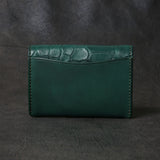 【2025 SPECIAL】C3 ハンドダイ・ヌメクロコ × ハンドダイ・ベルギーヌメ ≪GREEN≫ カード＆コインケース