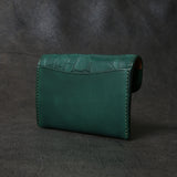 【2025 SPECIAL】C3 ハンドダイ・ヌメクロコ × ハンドダイ・ベルギーヌメ ≪GREEN≫ カード＆コインケース