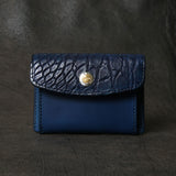 【2025 SPECIAL】C3 ハンドダイ・ヌメクロコ × ハンドダイ・ベルギーヌメ ≪NAVY≫ カード＆コインケース