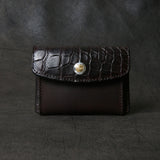 【2025 SPECIAL】C3 ハンドダイ・ヌメクロコ × ハンドダイ・ベルギーヌメ ≪BROWN≫ カード＆コインケース