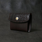 【2025 SPECIAL】C3 ハンドダイ・ヌメクロコ × ハンドダイ・ベルギーヌメ ≪BROWN≫ カード＆コインケース