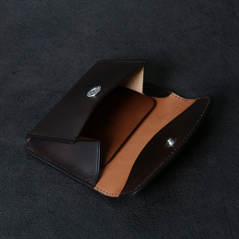 【2025 SPECIAL】C3 ハンドダイ・ヌメクロコ × ハンドダイ・ベルギーヌメ ≪BROWN≫ カード＆コインケース