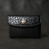 【2025 SPECIAL】C3 ハンドダイ・ヌメクロコ × ハンドダイ・ベルギーヌメ ≪BLACK≫ カード＆コインケース