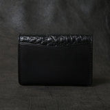 【2025 SPECIAL】C3 ハンドダイ・ヌメクロコ × ハンドダイ・ベルギーヌメ ≪BLACK≫ カード＆コインケース