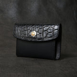 【2025 SPECIAL】C3 ハンドダイ・ヌメクロコ × ハンドダイ・ベルギーヌメ ≪BLACK≫ カード＆コインケース