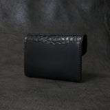 【2025 SPECIAL】C3 ハンドダイ・ヌメクロコ × ハンドダイ・ベルギーヌメ ≪BLACK≫ カード＆コインケース