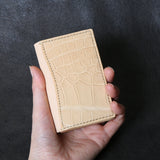 【2025 SPECIAL】CA4 ヌメクロコ×ベルギーヌメ カードケース / 名刺入れ