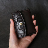 【2025 SPECIAL】C3 ハンドダイ・ヌメクロコ × ハンドダイ・ベルギーヌメ ≪BROWN≫ カード＆コインケース