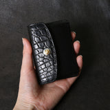 【2025 SPECIAL】C3 ハンドダイ・ヌメクロコ × ハンドダイ・ベルギーヌメ ≪BLACK≫ カード＆コインケース