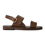 【2025 NEW COLLECTION】#16400 HORSEBUTT ≪SMOOTH BROWN≫ DOUBLE BELT SANDAL ホースバットダブルベルトサンダル