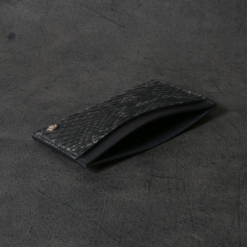 【2025 SPECIAL】CA5 墨染めパイソン カードケース