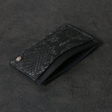 【2025 SPECIAL】CA5 墨染めパイソン カードケース