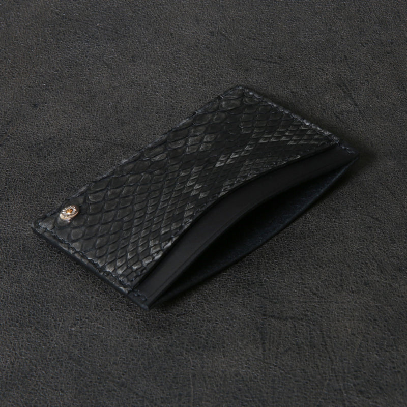 【2025 SPECIAL】CA5 墨染めパイソン カードケース