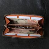 【2025 SPECIAL】FW1 ナチュラルエレファント×ハーマンオーク ジップロングウォレット