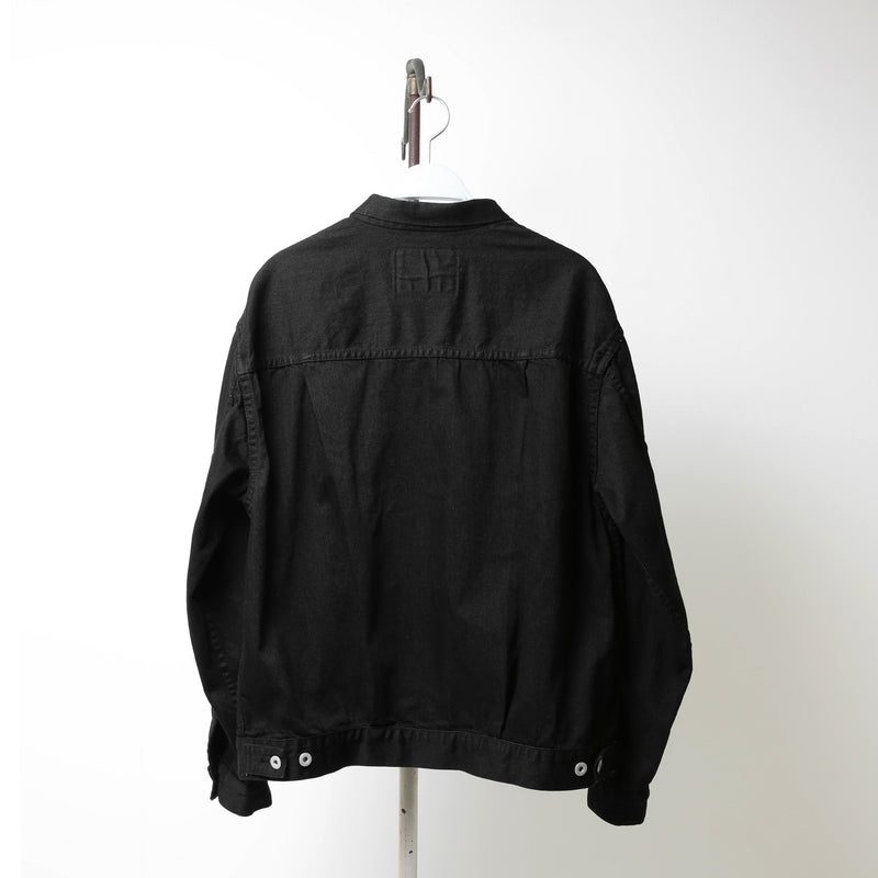 【2025SS COLLECTION】RCL6B ≪BLACK≫ "MOTOR NEW VINTAGE"  BLACK DENIM JACKET ブラックデニムジャケット