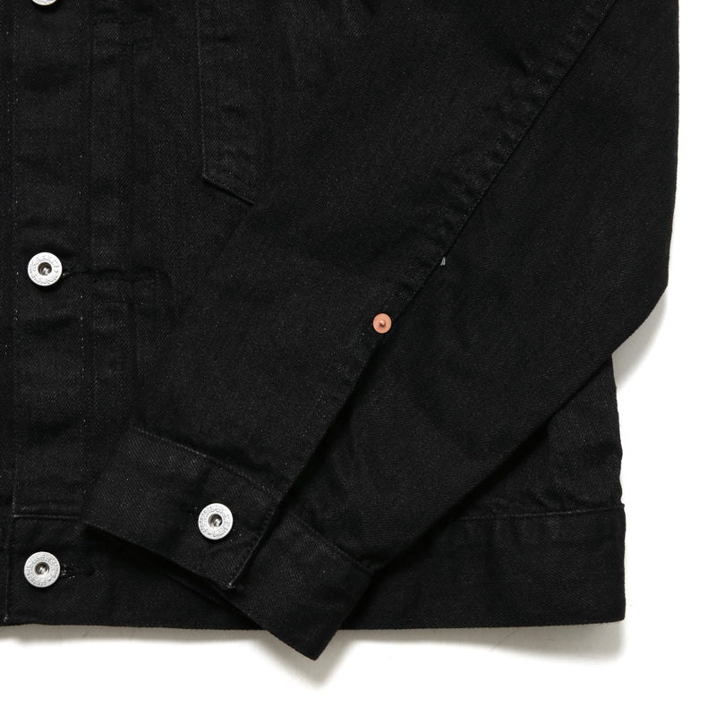 【2025SS COLLECTION】RCL6B ≪BLACK≫ "MOTOR NEW VINTAGE"  BLACK DENIM JACKET ブラックデニムジャケット