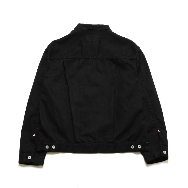 【2025SS COLLECTION】RCL6B ≪BLACK≫ "MOTOR NEW VINTAGE"  BLACK DENIM JACKET ブラックデニムジャケット