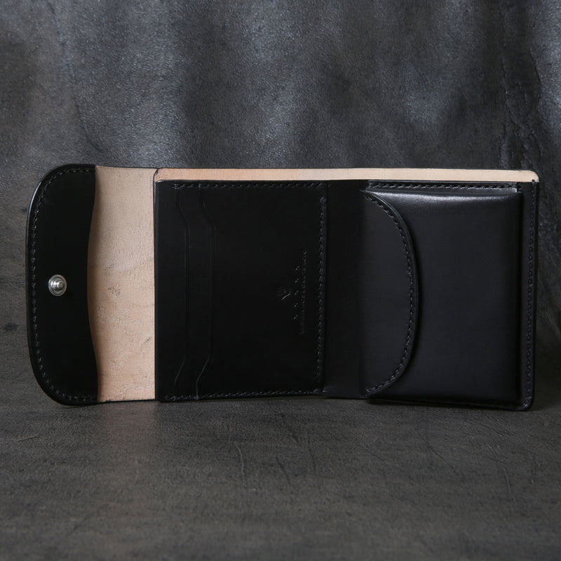 【2025 SPECIAL】W5 墨染コードバン ショートウォレット