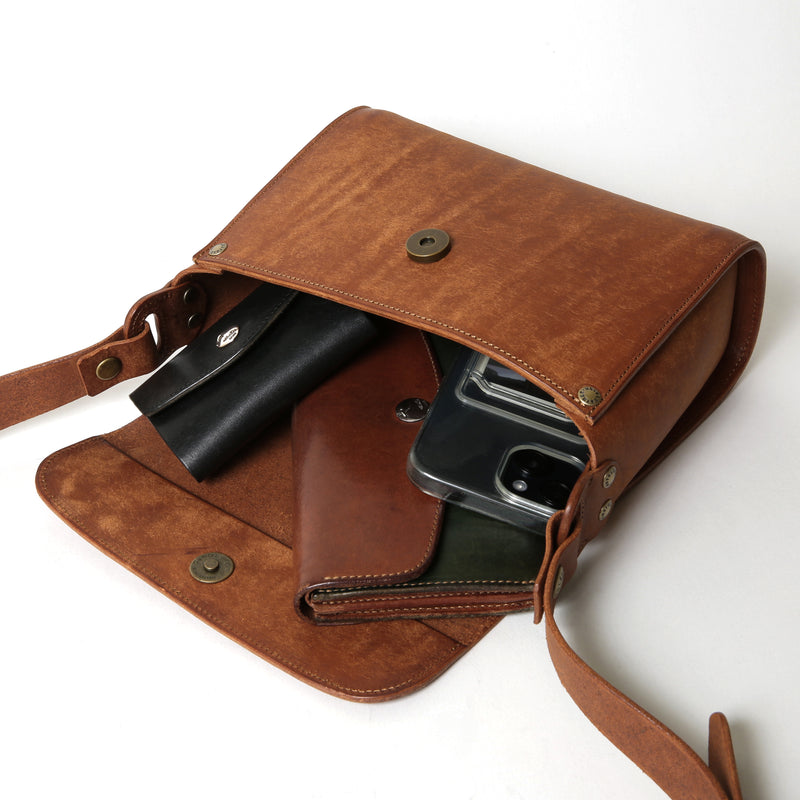 2025SS COLLECTION】BAG71 ≪YELLOW≫ ITALIAN COW LEATHER FLAP