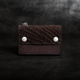 【2026 MOTOR SPECIAL】RW8 エレファント × マットバケッタ ≪ESPRESSO BROWN≫ トラッカーズミドルウォレット