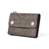 【2026 NEW COLLECTION】 RW8R ≪GRAY≫ "MOTOR NEW VINTAGE" TRACKER'S WALLET イタリアンバケッタトラッカーズミドルウォレット